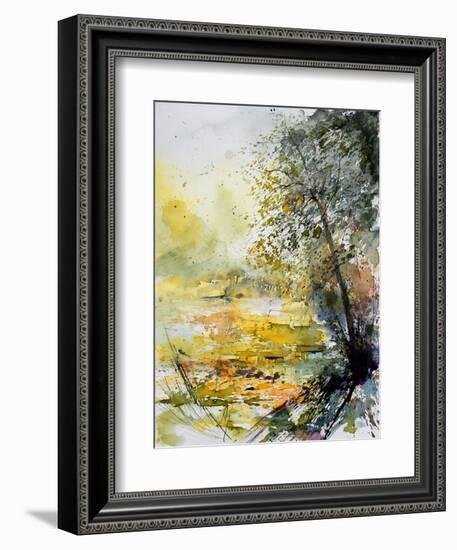 watercolor 050906-Pol Ledent-Framed Art Print