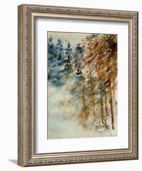 Watercolor 060106-Pol Ledent-Framed Art Print