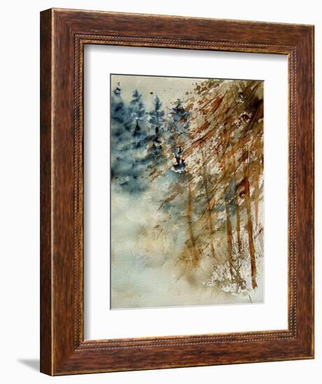 Watercolor 060106-Pol Ledent-Framed Art Print