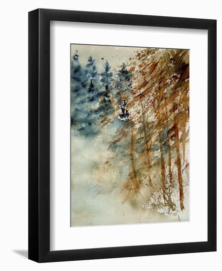 Watercolor 060106-Pol Ledent-Framed Art Print