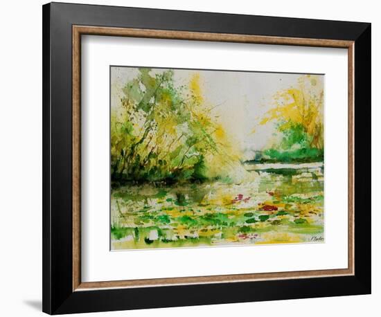 Watercolor 060607-Pol Ledent-Framed Art Print