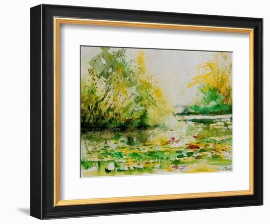 Watercolor 060607-Pol Ledent-Framed Art Print