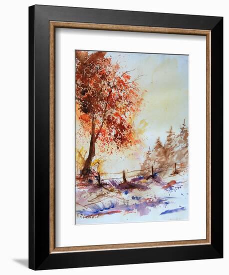 Watercolor 070806-Pol Ledent-Framed Art Print