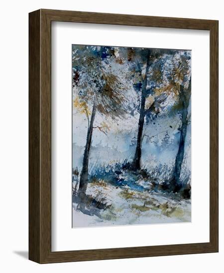 Watercolor 080108-Pol Ledent-Framed Art Print