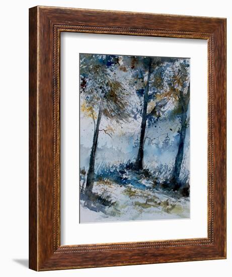 Watercolor 080108-Pol Ledent-Framed Art Print