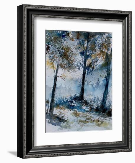 Watercolor 080108-Pol Ledent-Framed Art Print