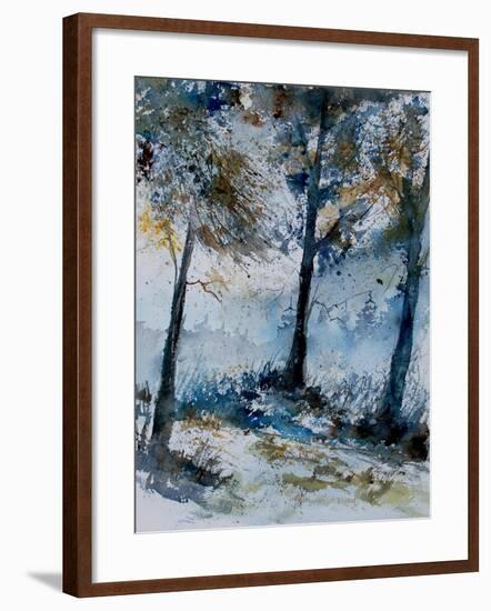 Watercolor 080108-Pol Ledent-Framed Art Print