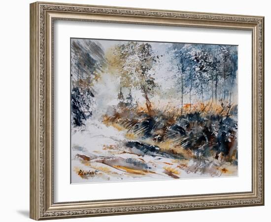 Watercolor 080207-Pol Ledent-Framed Art Print