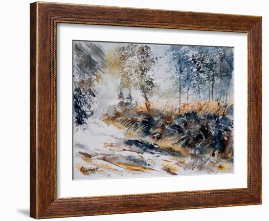 Watercolor 080207-Pol Ledent-Framed Art Print