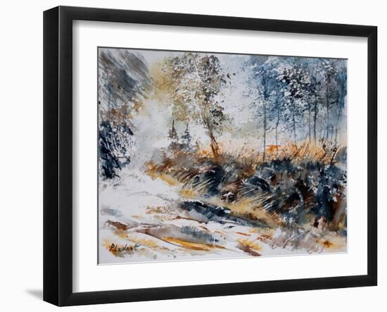 Watercolor 080207-Pol Ledent-Framed Art Print