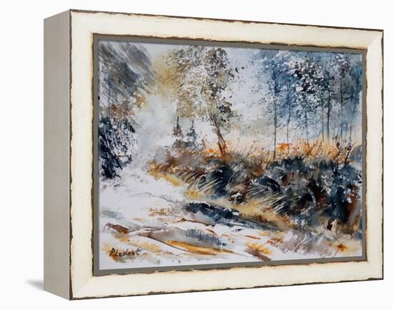 Watercolor 080207-Pol Ledent-Framed Stretched Canvas