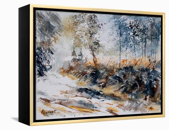 Watercolor 080207-Pol Ledent-Framed Stretched Canvas