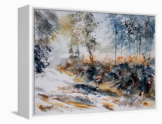 Watercolor 080207-Pol Ledent-Framed Stretched Canvas