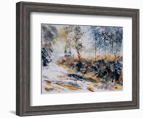 Watercolor 080207-Pol Ledent-Framed Art Print