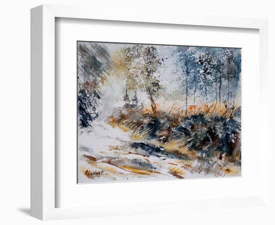 Watercolor 080207-Pol Ledent-Framed Art Print