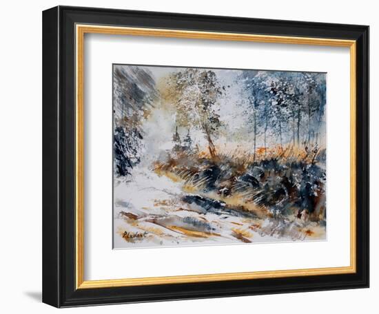 Watercolor 080207-Pol Ledent-Framed Art Print