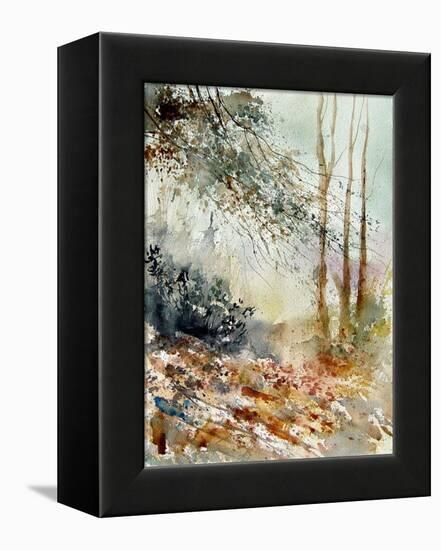 Watercolor 080605-Pol Ledent-Framed Stretched Canvas