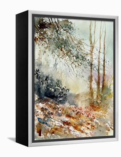 Watercolor 080605-Pol Ledent-Framed Stretched Canvas