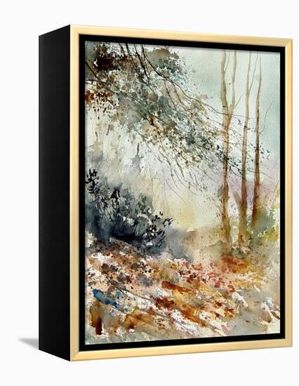 Watercolor 080605-Pol Ledent-Framed Stretched Canvas