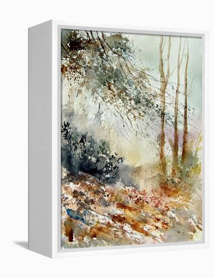 Watercolor 080605-Pol Ledent-Framed Stretched Canvas