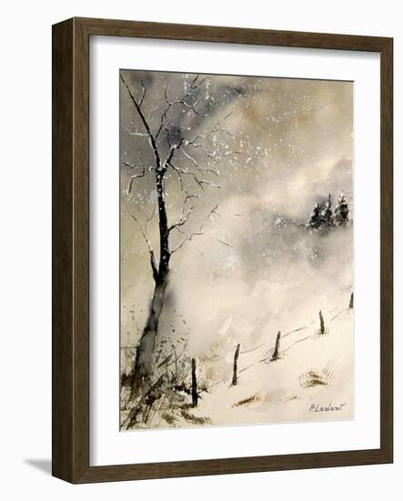 Watercolor 081204-Pol Ledent-Framed Art Print