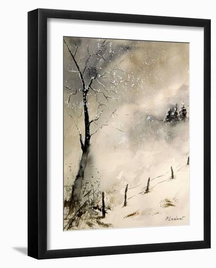 Watercolor 081204-Pol Ledent-Framed Art Print