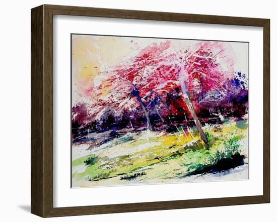 Watercolor 090507-Pol Ledent-Framed Art Print