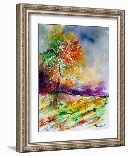 Watercolor 100507-Pol Ledent-Framed Art Print