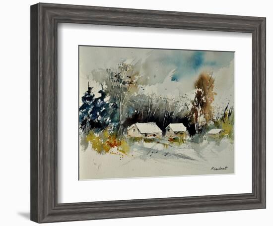 Watercolor 111025-Pol Ledent-Framed Art Print