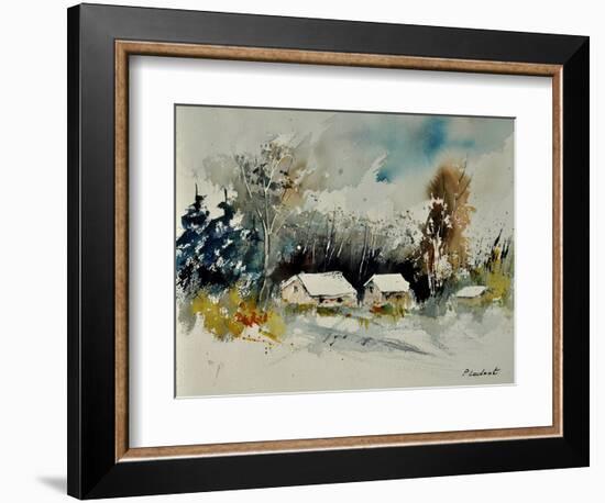 Watercolor 111025-Pol Ledent-Framed Art Print