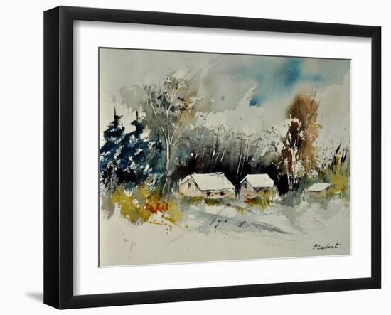 Watercolor 111025-Pol Ledent-Framed Art Print