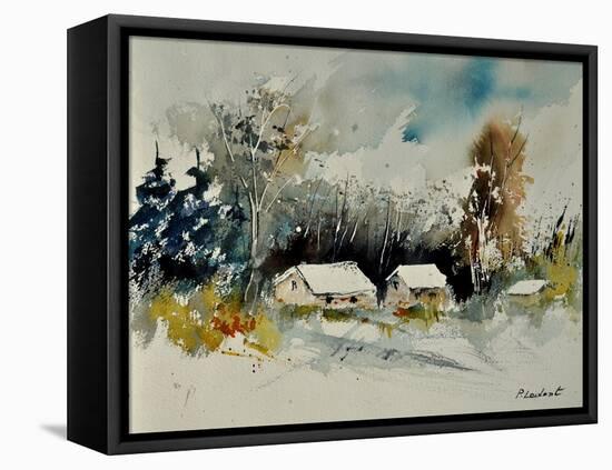 Watercolor 111025-Pol Ledent-Framed Stretched Canvas