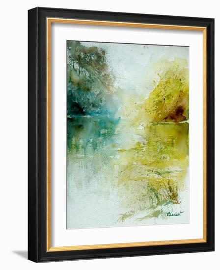 Watercolor 111107-Pol Ledent-Framed Art Print