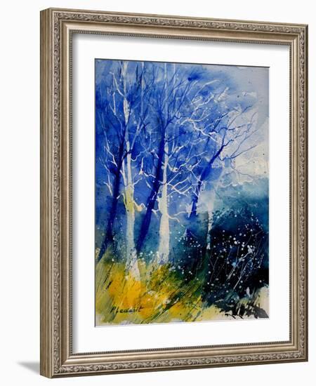 Watercolor 111107-Pol Ledent-Framed Art Print