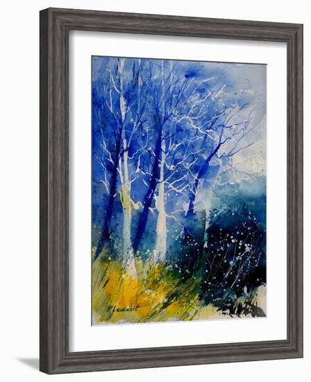 Watercolor 111107-Pol Ledent-Framed Art Print