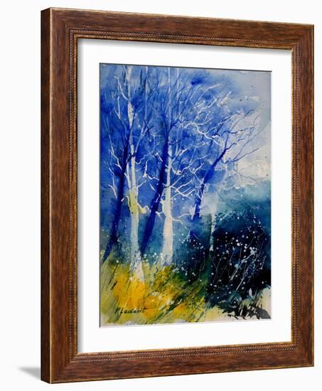 Watercolor 111107-Pol Ledent-Framed Art Print