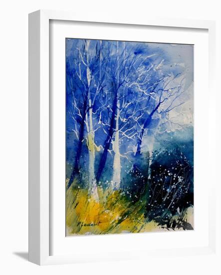 Watercolor 111107-Pol Ledent-Framed Art Print