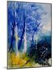 Watercolor 111107-Pol Ledent-Mounted Art Print