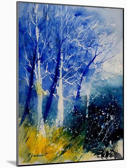 Watercolor 111107-Pol Ledent-Mounted Art Print