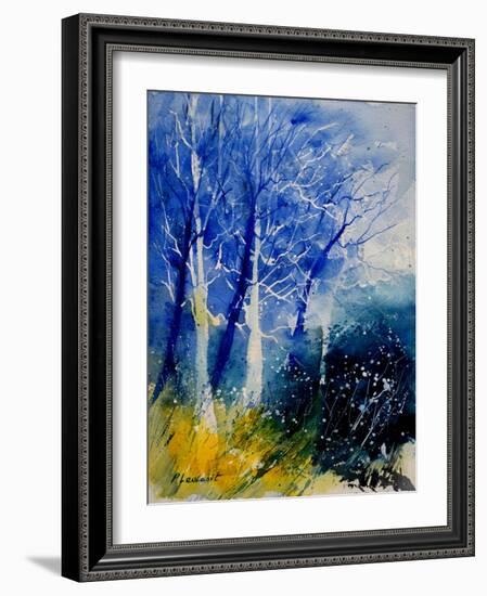 Watercolor 111107-Pol Ledent-Framed Art Print