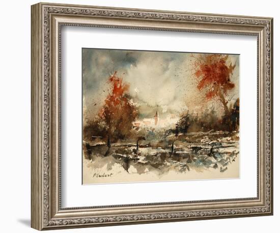 Watercolor 111207-Pol Ledent-Framed Art Print