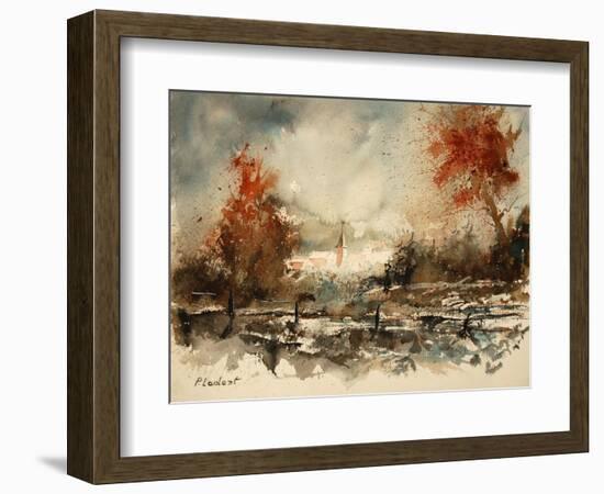 Watercolor 111207-Pol Ledent-Framed Art Print