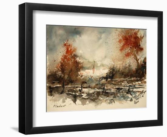 Watercolor 111207-Pol Ledent-Framed Art Print