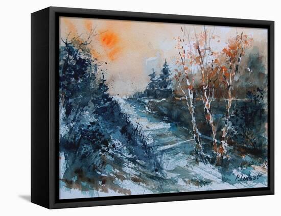 Watercolor 12203-Pol Ledent-Framed Stretched Canvas