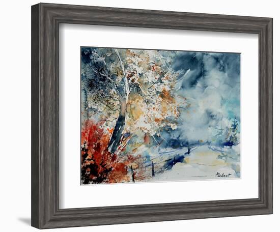 Watercolor 12414526-Pol Ledent-Framed Art Print