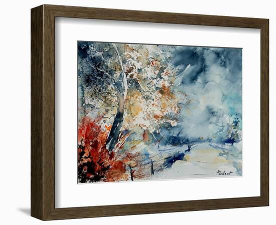 Watercolor 12414526-Pol Ledent-Framed Art Print