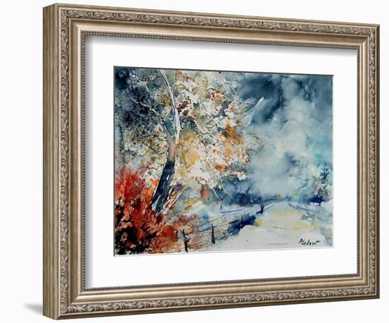 Watercolor 12414526-Pol Ledent-Framed Premium Giclee Print