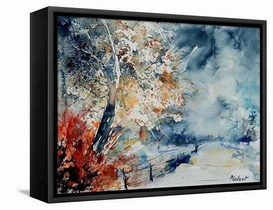 Watercolor 12414526-Pol Ledent-Framed Stretched Canvas