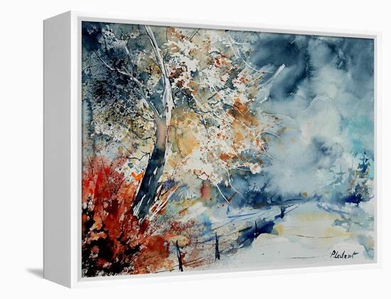 Watercolor 12414526-Pol Ledent-Framed Stretched Canvas