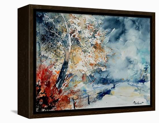 Watercolor 12414526-Pol Ledent-Framed Stretched Canvas